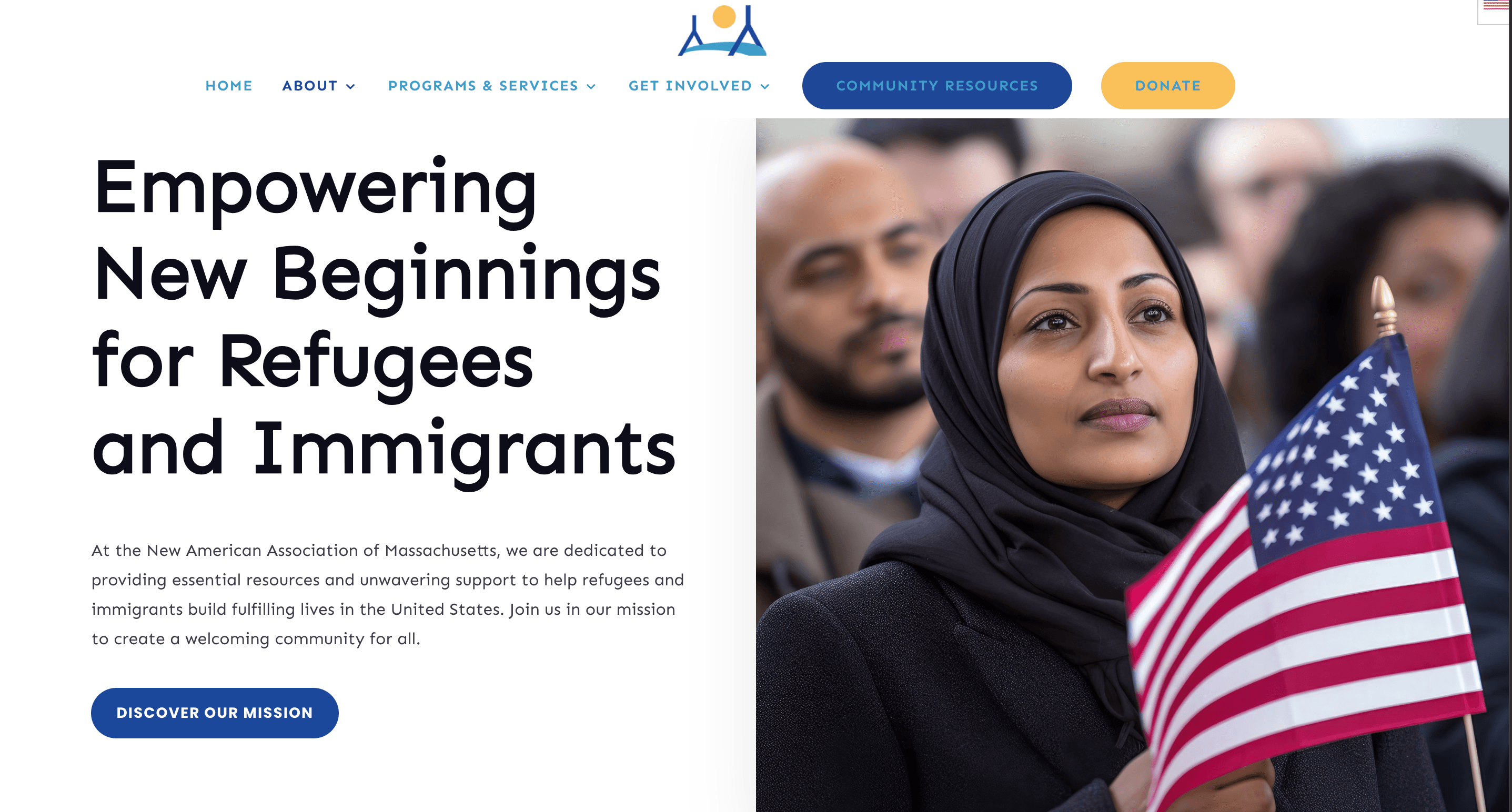 New American Association of Massachusetts website