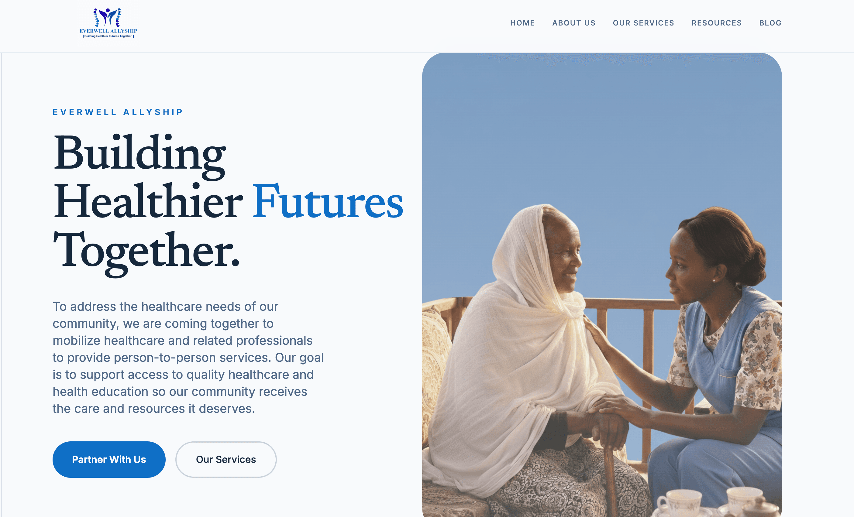 Everwell Allyship website